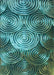 Patterned Medium Teal Green Rug, pat3333lblu