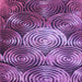 Round Patterned Purple Rug, pat3333pur