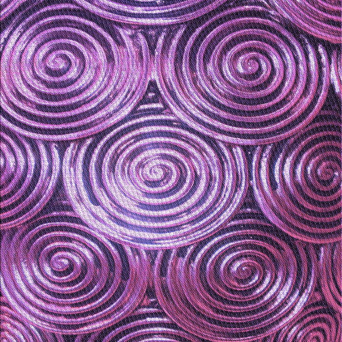 Machine Washable Transitional Purple Rug, wshpat3333pur