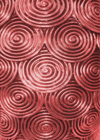 Machine Washable Transitional Red Rug, wshpat3333rd