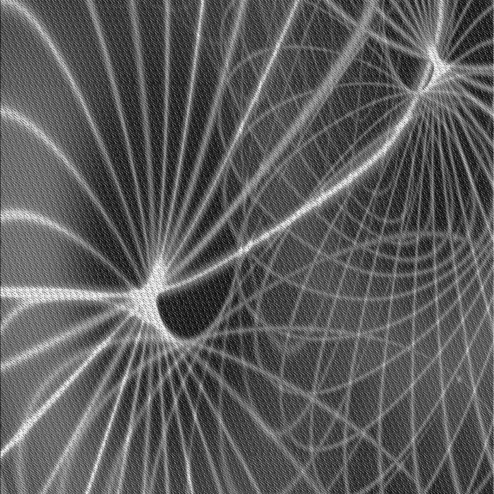 Patterned Platinum Gray Rug, pat3334gry