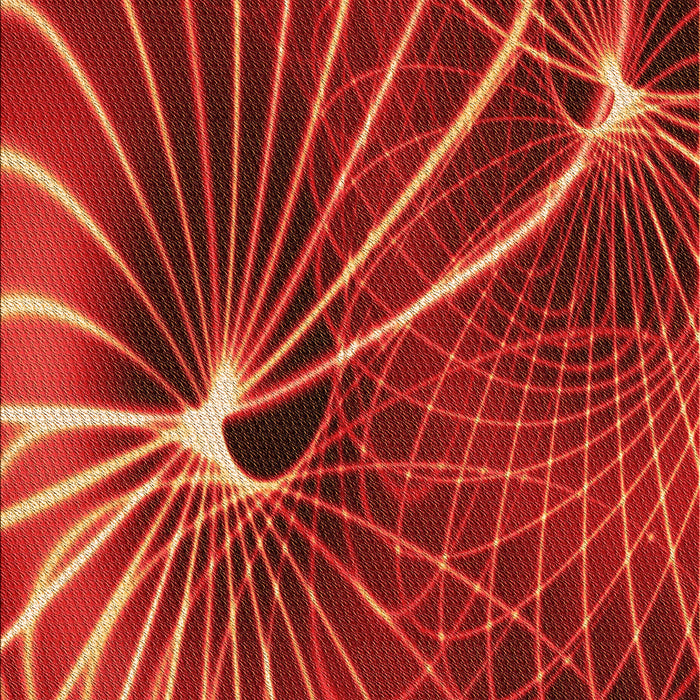 Patterned Red Rug, pat3334org