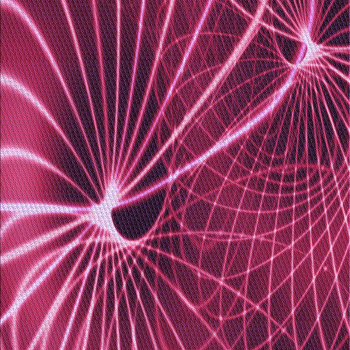 Patterned Magenta Pink Rug, pat3334pur