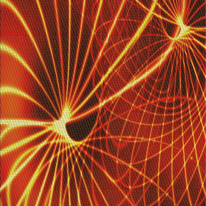 Patterned Red Rug, pat3334yw