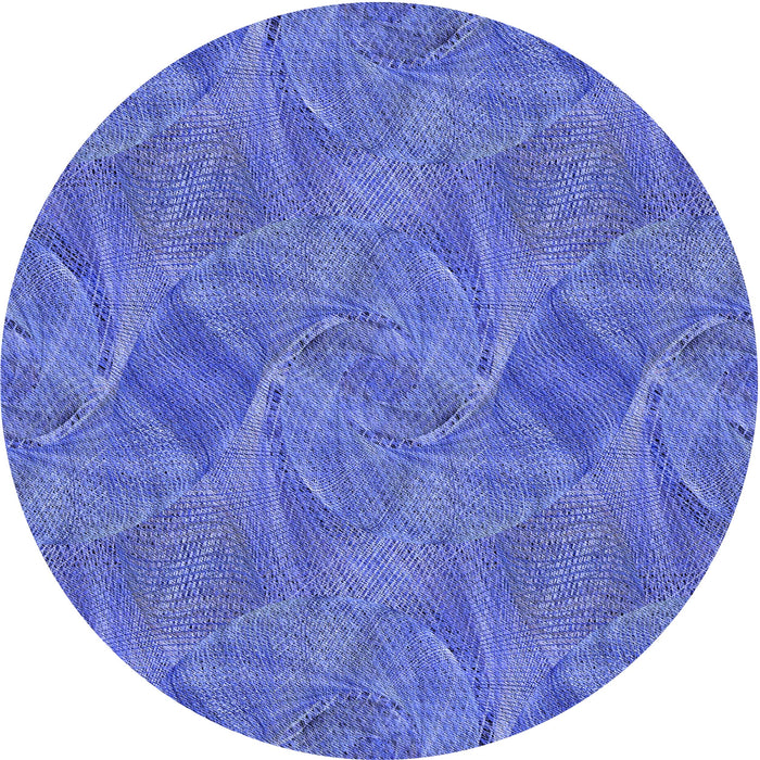 Square Patterned Sky Blue Rug, pat3335blu