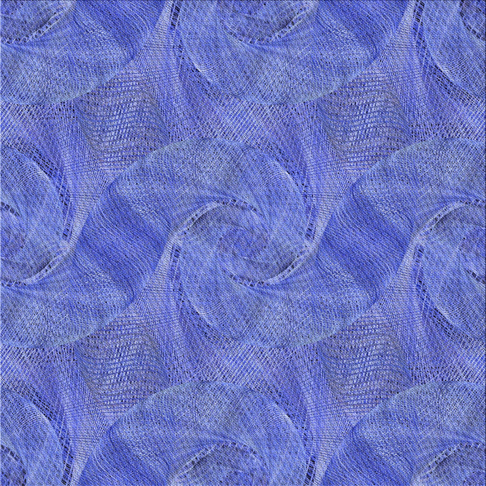 Round Patterned Sky Blue Rug, pat3335blu