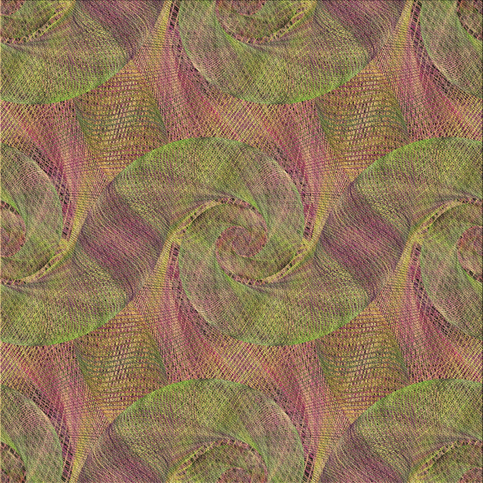 Round Machine Washable Transitional Caramel Brown Rug, wshpat3335brn