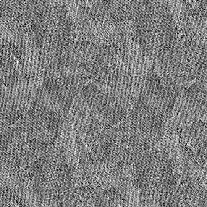 Machine Washable Transitional Carbon Gray Rug, wshpat3335gry