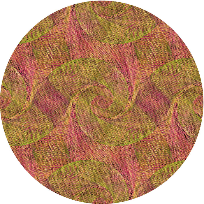 Square Patterned Red Rug, pat3335org