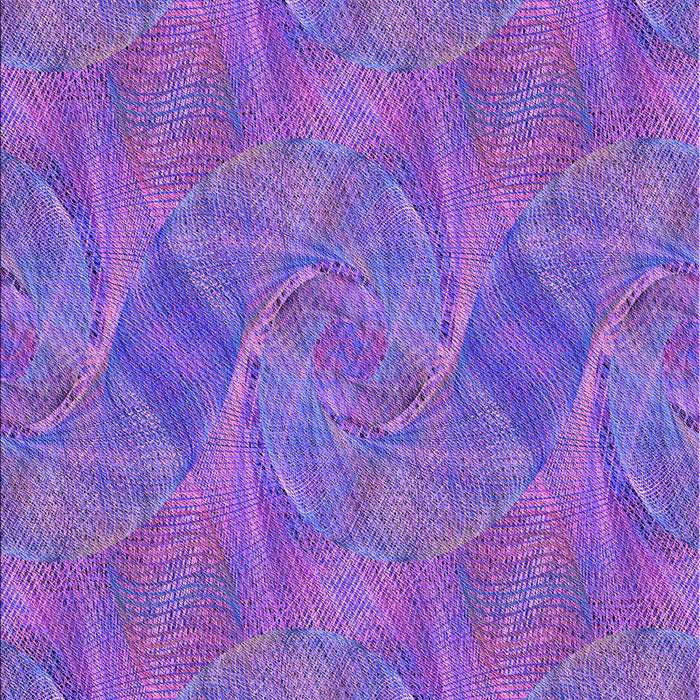 Patterned Blue Violet Purple Rug, pat3335pur