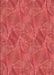 Machine Washable Transitional Red Rug, wshpat3335rd