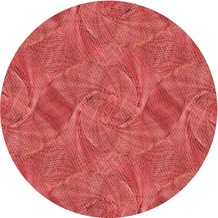 Square Patterned Red Rug, pat3335rd