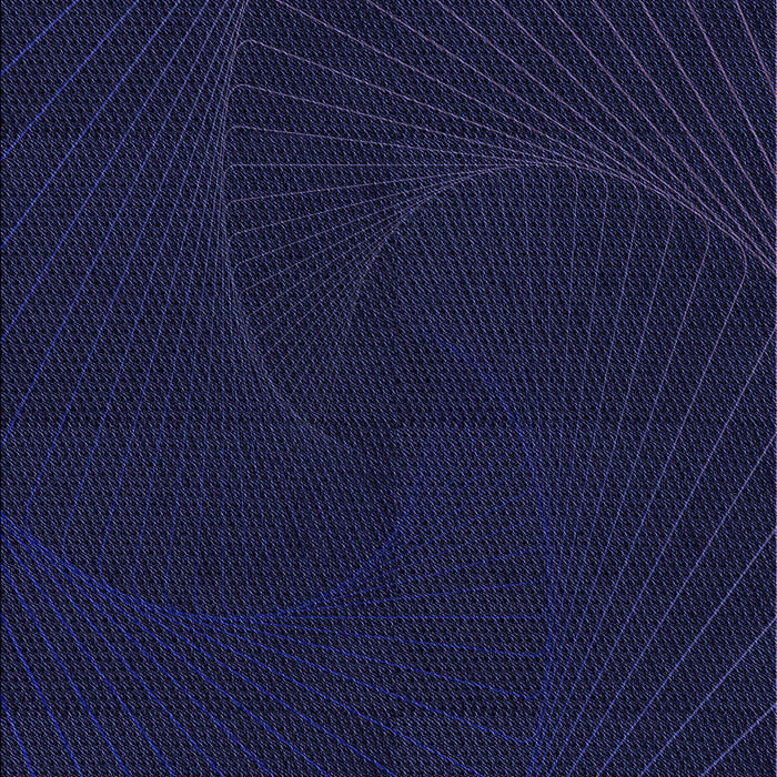 Patterned Night Blue Rug, pat3336blu