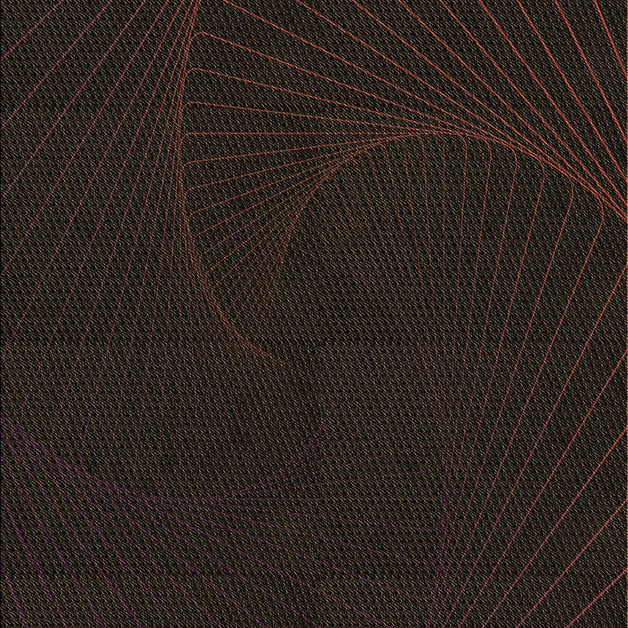 Patterned Midnight Gray Rug, pat3336brn