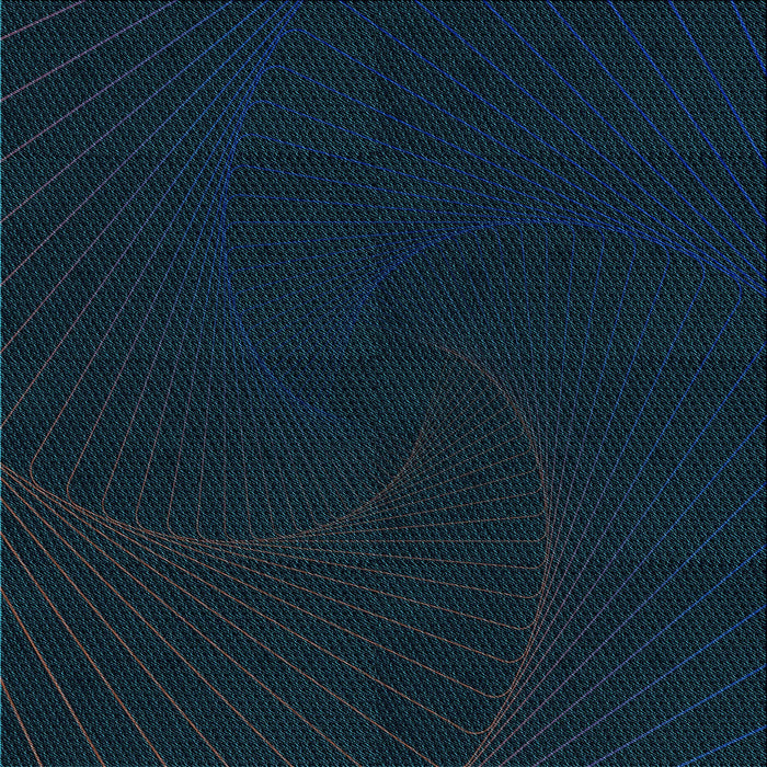 Round Machine Washable Transitional Black Rug, wshpat3336lblu