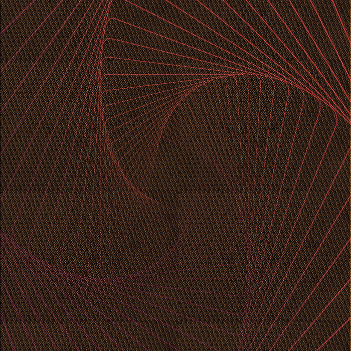 Patterned Red Brown Rug, pat3336org