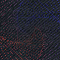 Square Patterned Black Novelty Rug, pat3336