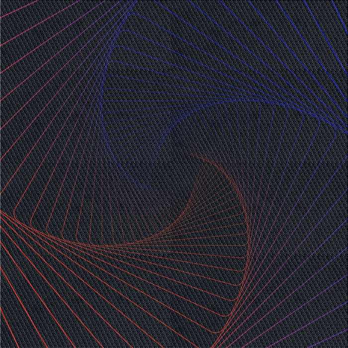 Sideview of Machine Washable Transitional Black Rug, wshpat3336