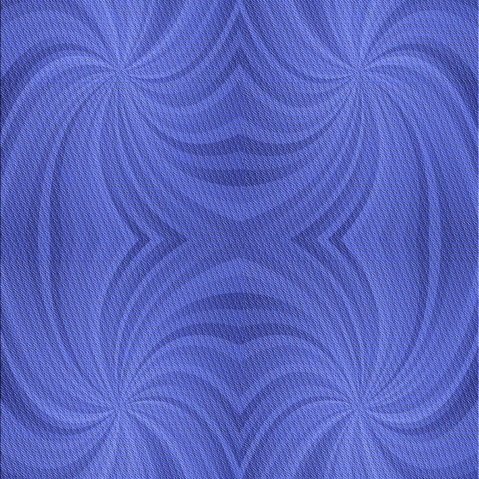 Patterned Blue Rug, pat3337blu