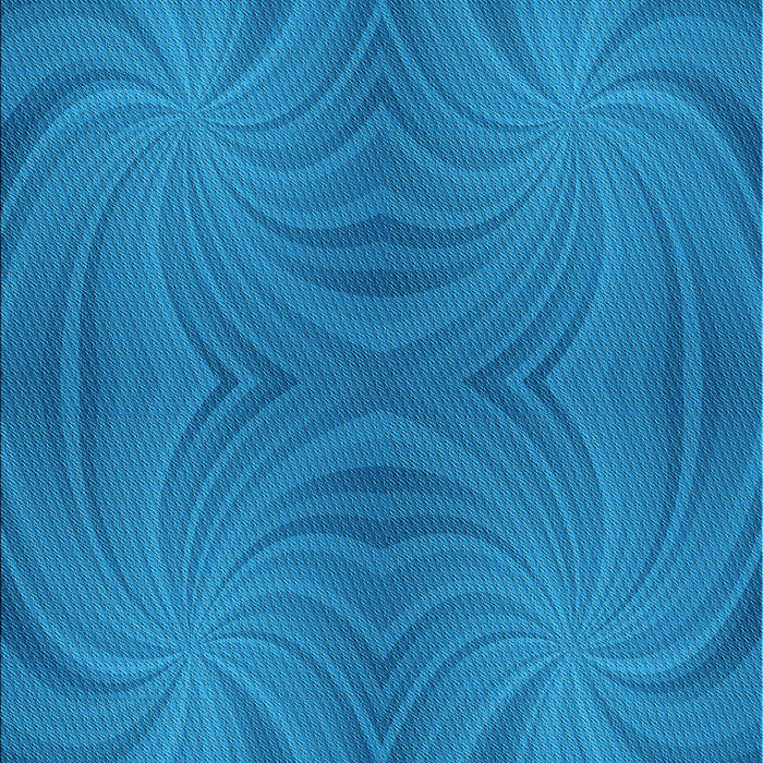 Machine Washable Transitional Blue Rug, wshpat3337lblu