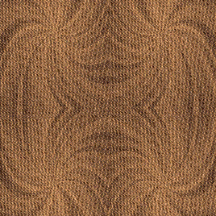 Machine Washable Transitional Saddle Brown Rug, wshpat3337org