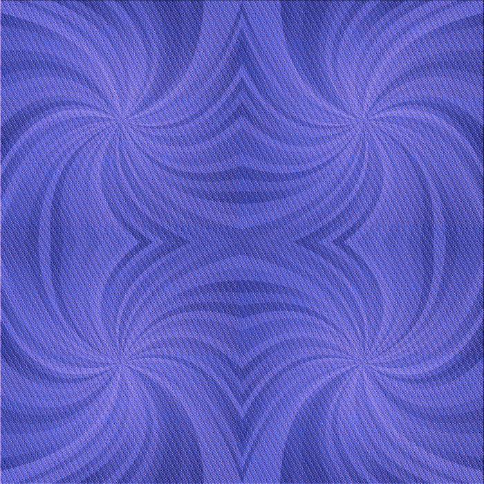 Round Patterned Light Slate Blue Rug, pat3337pur