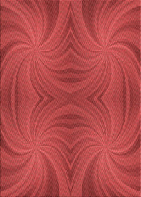 Machine Washable Transitional Red Rug, wshpat3337rd