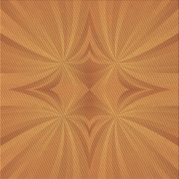 Round Machine Washable Transitional Orange Red Orange Rug, wshpat3338brn