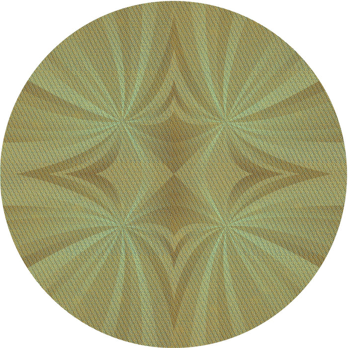 Square Patterned Salad Green Rug, pat3338lblu