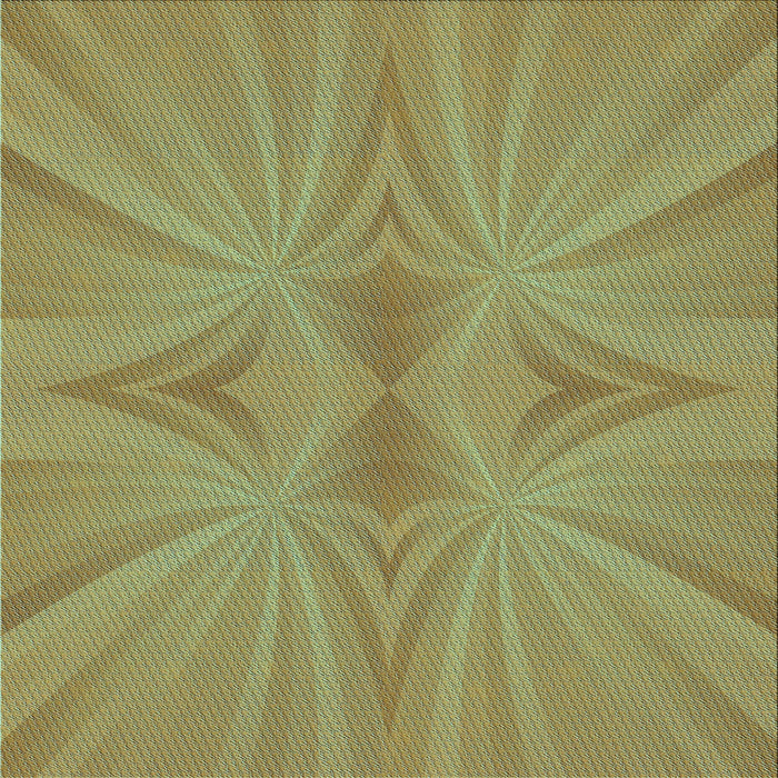 Round Patterned Salad Green Rug, pat3338lblu