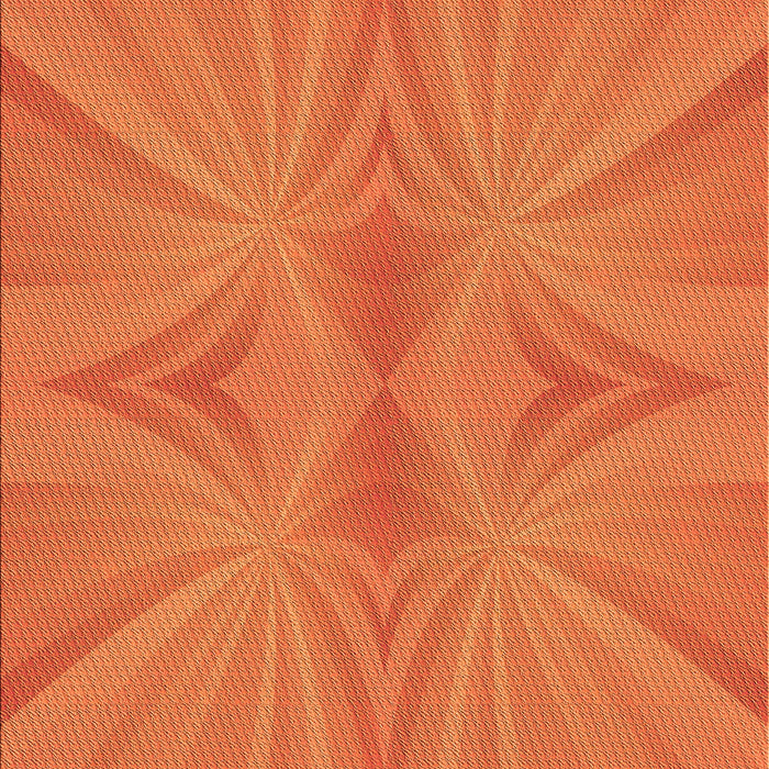 Machine Washable Transitional Neon Orange Rug, wshpat3338org