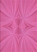 Patterned Deep Pink Rug, pat3338pur