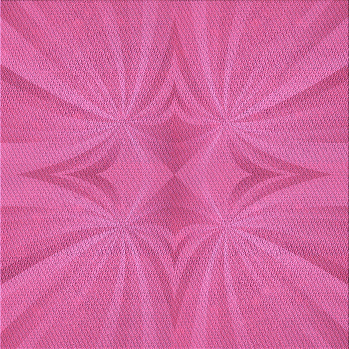 Round Machine Washable Transitional Deep Pink Rug, wshpat3338pur