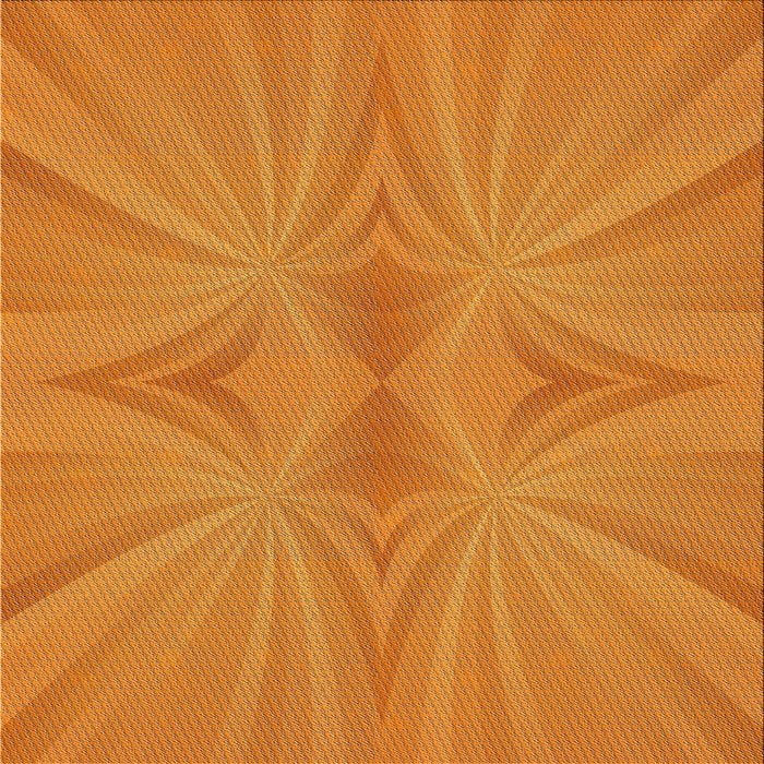 Square Patterned Dark Orange Novelty Rug, pat3338