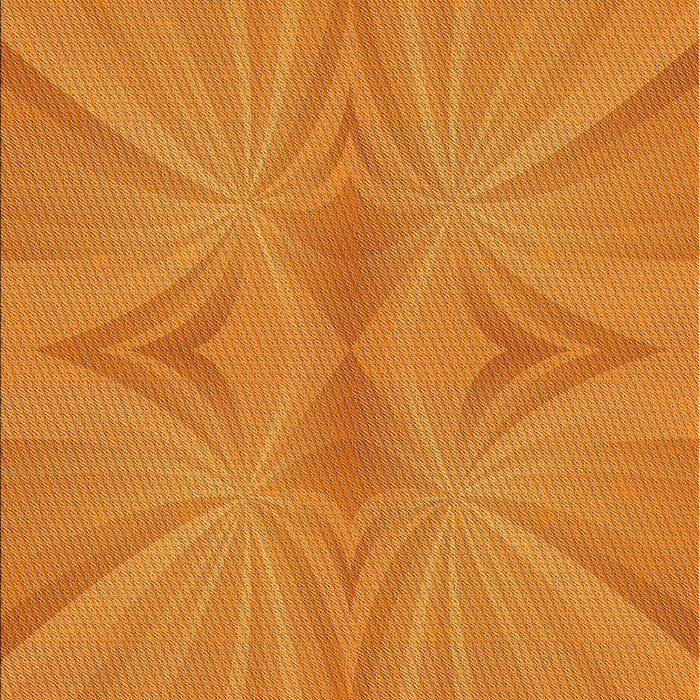 Patterned Dark Orange Novelty Rug, pat3338