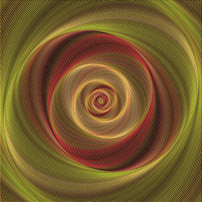 Round Machine Washable Transitional Dark Golden Brown Rug, wshpat3339org