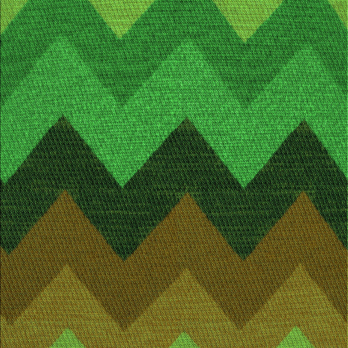 Patterned Army Green Rug, pat334grn