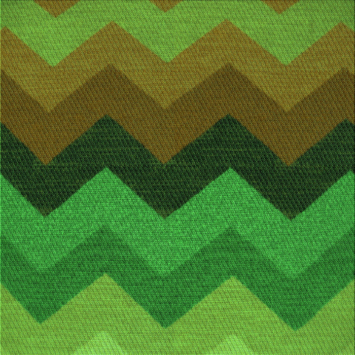 Round Patterned Army Green Rug, pat334grn