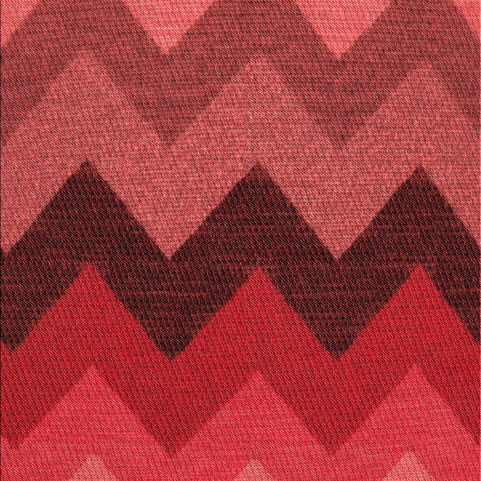 Machine Washable Transitional Red Rug, wshpat334rd