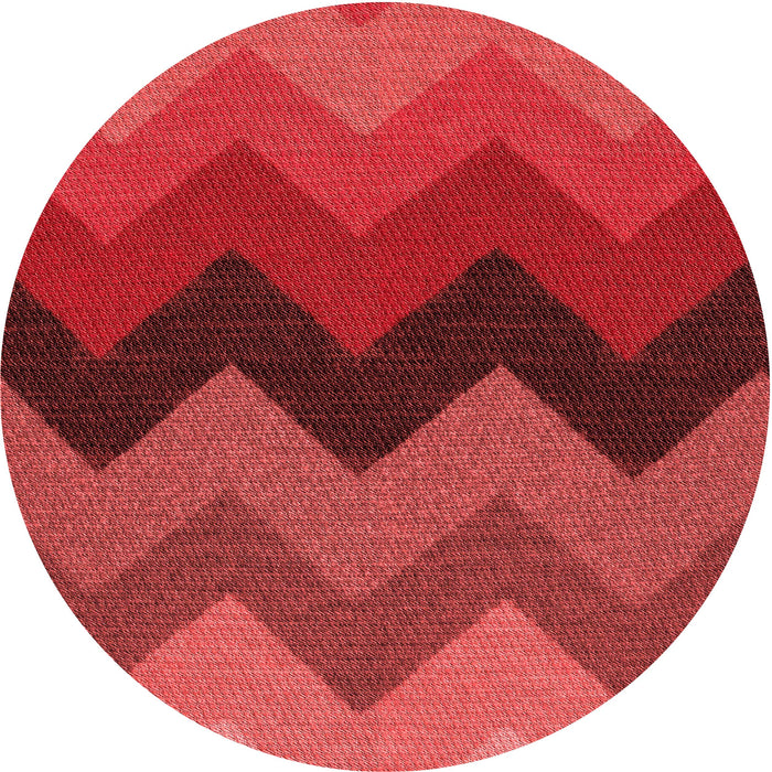 Square Machine Washable Transitional Red Rug in a Living Room, wshpat334rd
