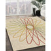 Machine Washable Transitional Vanilla Gold Rug in a Family Room, wshpat3340brn