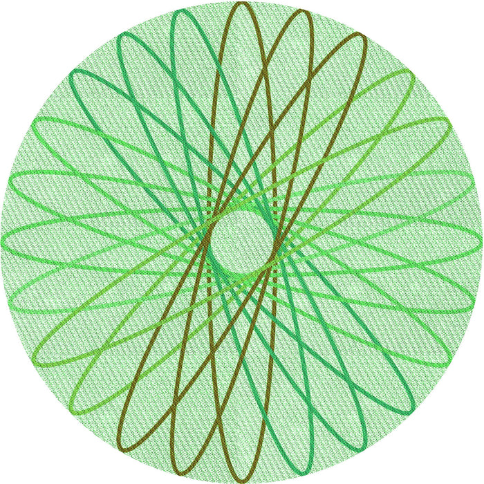 Square Machine Washable Transitional Light Green Rug in a Living Room, wshpat3340grn