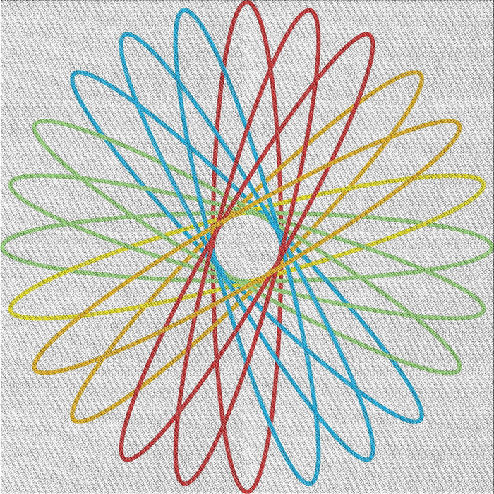 Sideview of Machine Washable Transitional HoneyDew Green Rug, wshpat3340