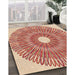 Machine Washable Transitional Red Rug in a Family Room, wshpat3341org