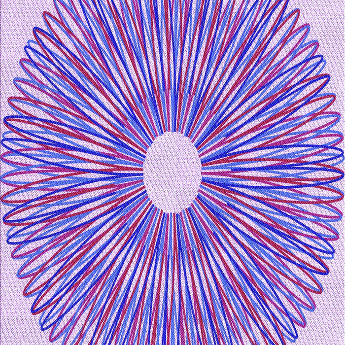 Machine Washable Transitional Pale Lilac Purple Rug, wshpat3341pur