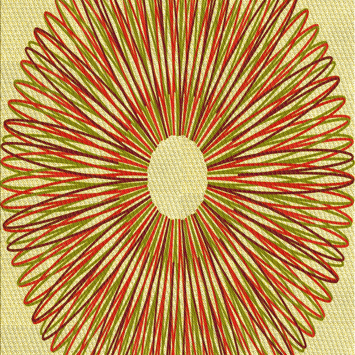 Machine Washable Transitional Mahogany Brown Rug, wshpat3341yw