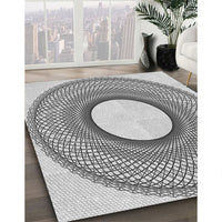 Patterned Gray Rug, pat3342gry