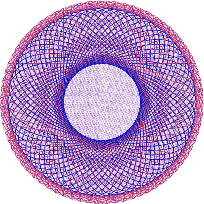 Square Patterned Blossom Pink Rug, pat3342pur