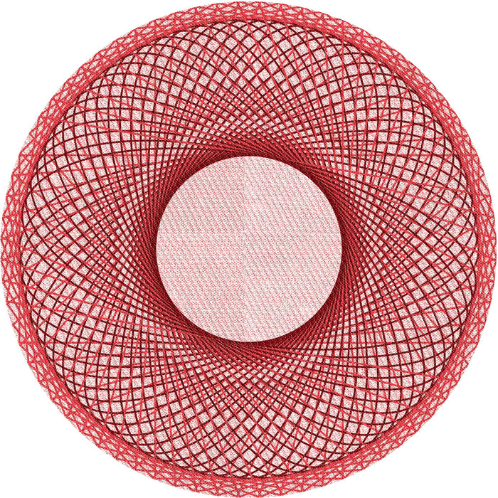 Square Patterned Pink Rug, pat3342rd