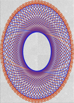 Machine Washable Transitional Purple Rug, wshpat3342